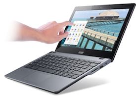 Acer C720P 11.6-Inch HD Touchscreen Chromebook