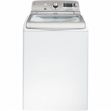 GE GTWS8650DWS 5.0 Cu. Ft. White With Steam Cycle Top Load Washer - Energy Star