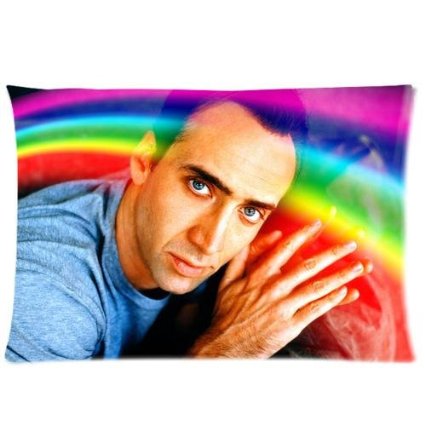 Nicolas Cage Custom Zippered Pillowcase