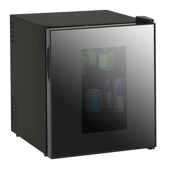Avanti 1.7-Cubic Foot Beverage Cooler with Mirrored Finish Glass Door