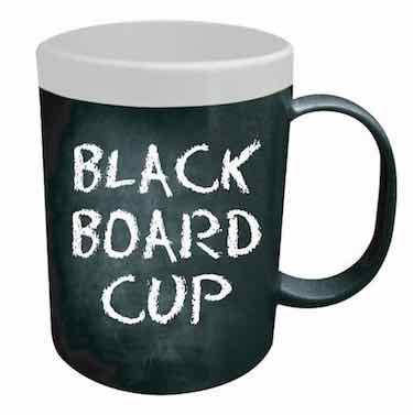 Chalk Board Coffee Mug - funny coffee mugs