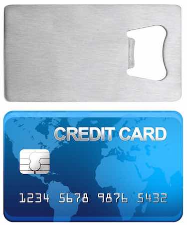 Credit Card Bottle Opener for Your Wallet