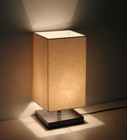 Minimalist Solid Wood Desk Lamp