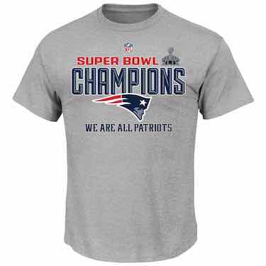 Offcial Patriots Super Bowl Shirt