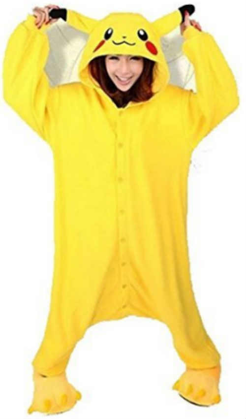 Pikachu Onesie Kigurumi Pajamas