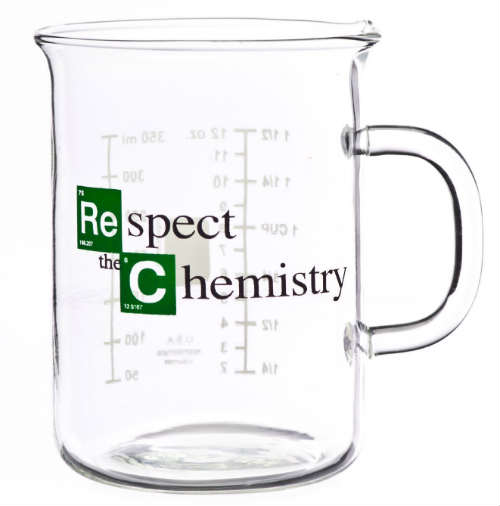 Respect the Chemistry Beaker Mug