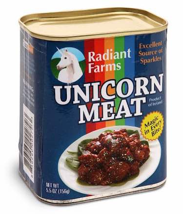 ThinkGeek Canned Unicorn Meat