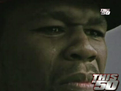 50 cent crying