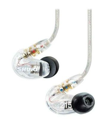 Shure SE215 headphones