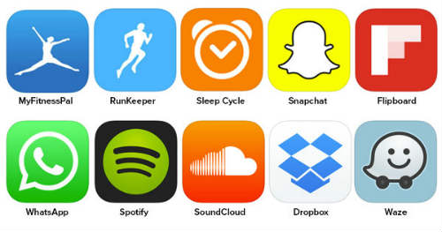 uninspired app logos