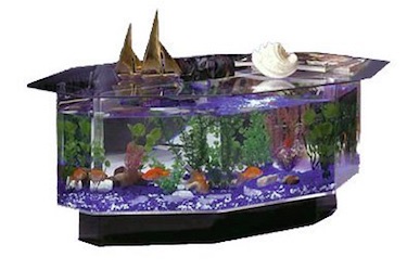 Aquarium Table w Six Sides