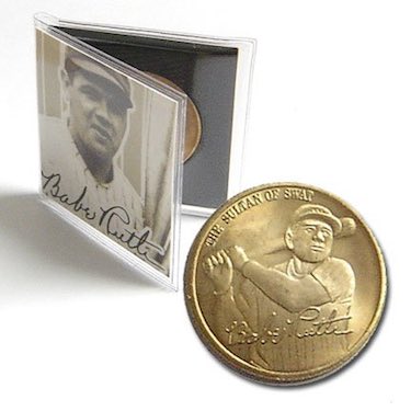 Babe Ruth 24K Collectable Coin