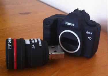 4GB Mini DSLR Camera USB Flash Drive Funny Memory Stick