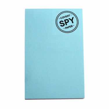 Disappearing Spy Paper Dissolving Note Pad