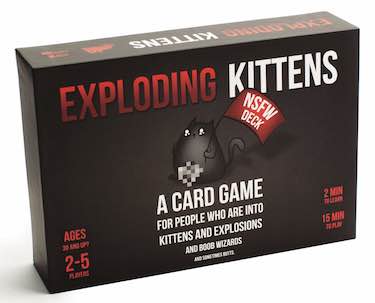 Exploding Kittens: NSFW Edition - adult board games