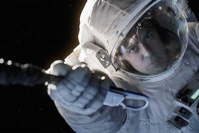 Gravity - George Clooney in space suit