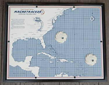 Magnetic Hurricane tracking Chart