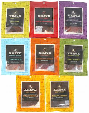 Krave Jerky 8 Flavor Variety Pack - beef jerky brands