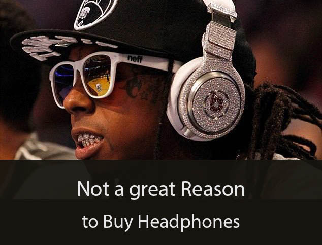 Lil Wayne listening to Beats