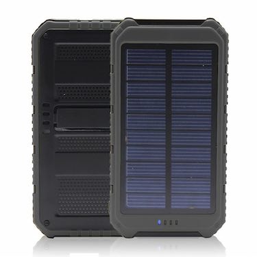 Matone Portable 10000mAh Solar Battery Charger