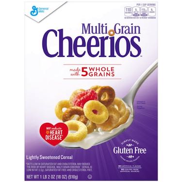 General Mills Cereals Multi Grain Cheerios