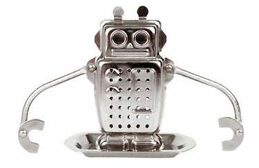 Robot Tea Infuser and Drip Tray