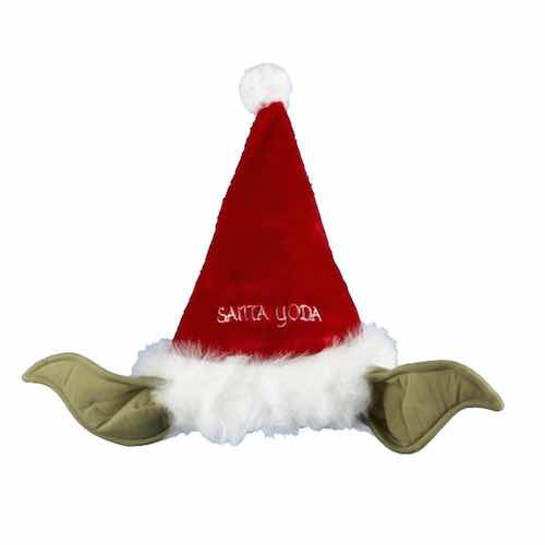 Yoda Santa Hat with Bendable Ears