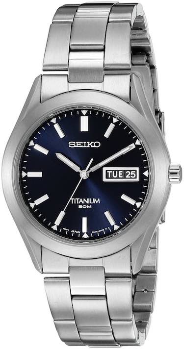Seiko Men's SGG709 Titanium Watch