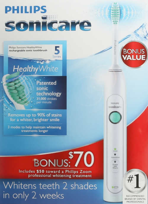 Philips Sonicare HealthyWhite Sonic Electric Rechargeable Toothbrush